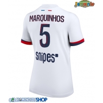 Maglie da calcio Paris Saint-Germain Marquinhos #5 Seconda Maglia Femminile 2025-26 Manica Corta